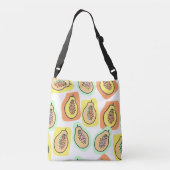 Sac Ajustable Papaya à main : Motif Vintage créatif (Dos)
