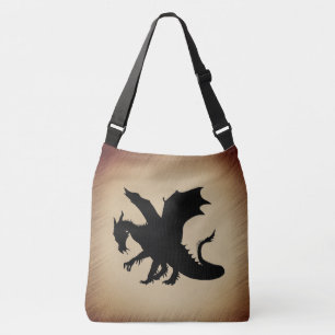 Sac Ajustable Papier ancien Dragon noir