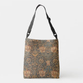 Sac Ajustable Papier peint riche de chèvrefeuille de William Mor (Dos)