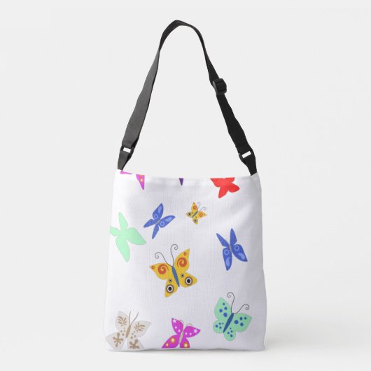Sac Ajustable Papillon coloré (Dos)
