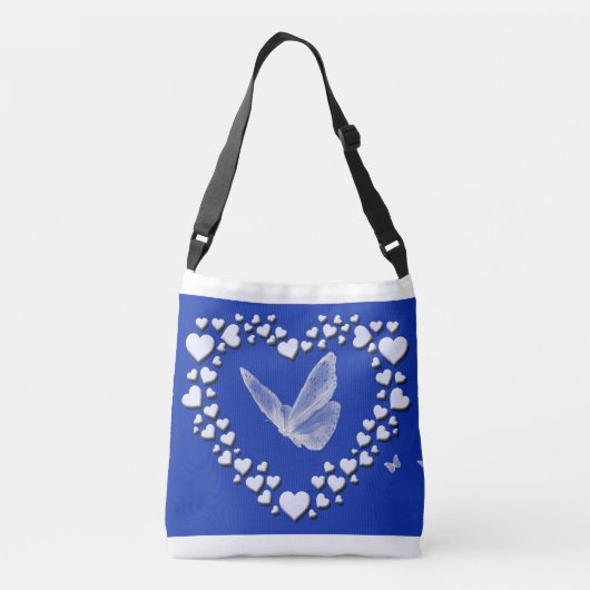 Sac Ajustable Papillon dans les coeurs (Dos)