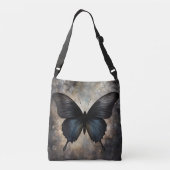 Sac Ajustable Papillon gothique noir (Dos)