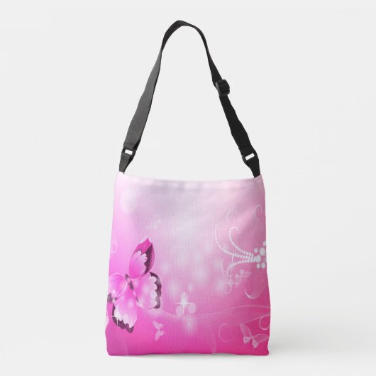 Sac Ajustable Papillon magenta (Dos)