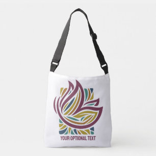 Sac Ajustable Papillon stylisé Texte facultatif