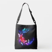 Sac Ajustable Papillons de nuit Neon brillants sur arrière - pla (Dos)
