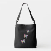 Sac Ajustable Papillons en cristal arc-en-ciel (Dos)