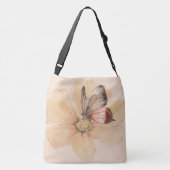 Sac Ajustable Papillons et fleurs aquarelles (Dos)