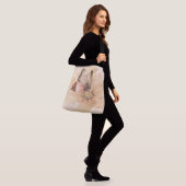 Sac Ajustable Papillons et fleurs aquarelles (Sur le modèle)
