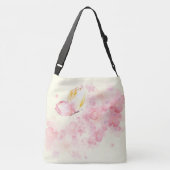 Sac Ajustable Papillons et fleurs aquarelles (Dos)