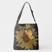 Sac Ajustable Papillons et fleurs aquarelles (Dos)