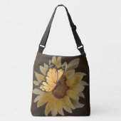 Sac Ajustable Papillons et fleurs aquarelles (Devant)