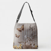 Sac Ajustable Papillons, fleurs et notes musicales (Dos)