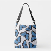 Sac Ajustable Papillons morpho bleu (Devant)