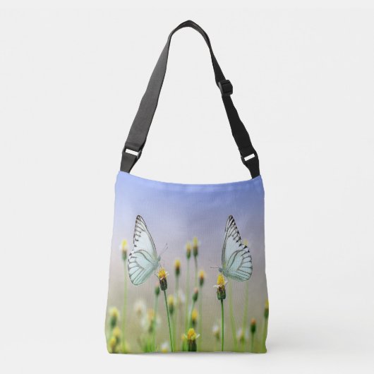 Sac Ajustable Papillons printaniers en miroir (Devant)