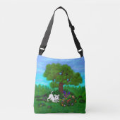Sac Ajustable Pâques - capo et papillon de chiot (Devant)