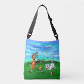 Sac Ajustable Pâques - Chiot Capo Rabbit et Chick (Devant)