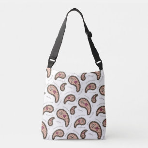 Sac Ajustable Paramecia Paisley Personnalisable Biologie Blanc
