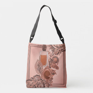 Sac Ajustable Parfum de luxe beige Parfumez-moi avec une dentell