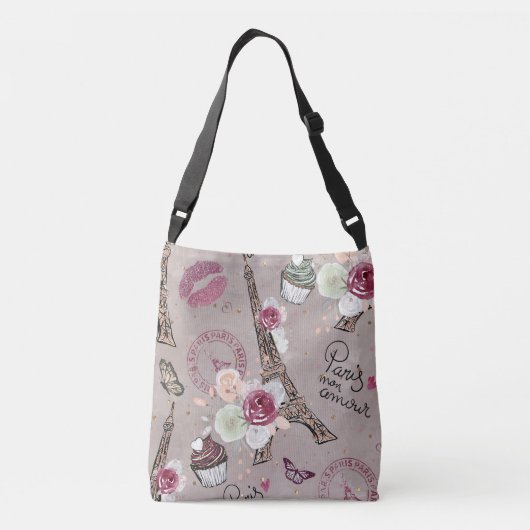 Sac Ajustable Paris Rose (Dos)