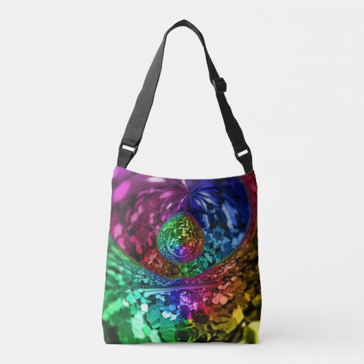 Sac Ajustable Parti Parties scintillant Gay pride Confetti Rainb (Devant)
