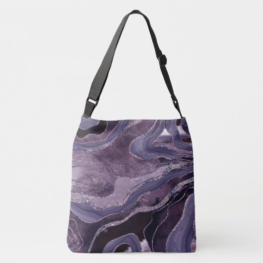 Sac Ajustable Parties scintillant d'âge de lavande mauve Glam #1 (Dos)