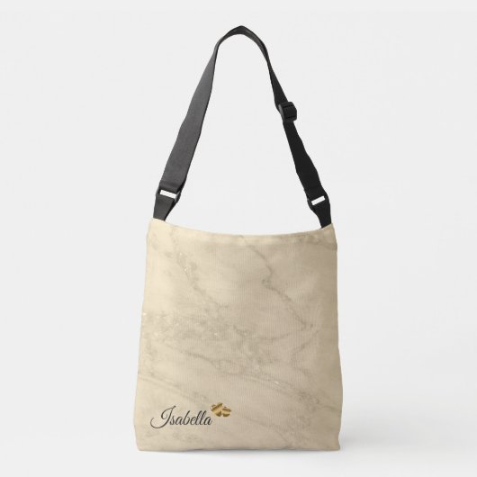 Sac Ajustable Parties scintillant d'or de champagne de luxe Marb (Devant)