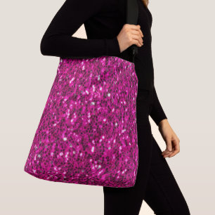 Sac Ajustable Parties scintillant étincelante rose chaud