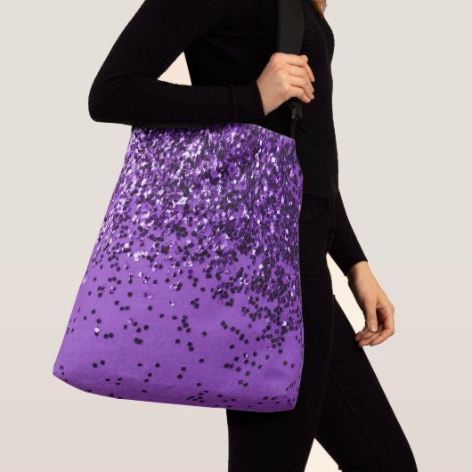 Sac Ajustable Parties scintillant PURPLE #2 (Parties scintillant (De près)