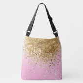 Sac Ajustable Parties scintillant rose or #1 (Devant)