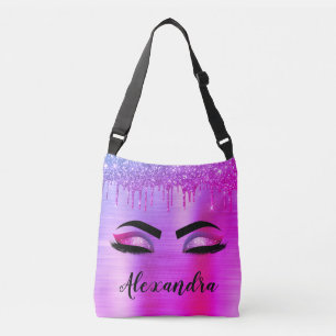 Sac Ajustable Parties scintillant violette Éclats d'émail Nom du