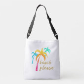 Sac Ajustable parties scintillantes "plage d'or svp" avec les (Dos)