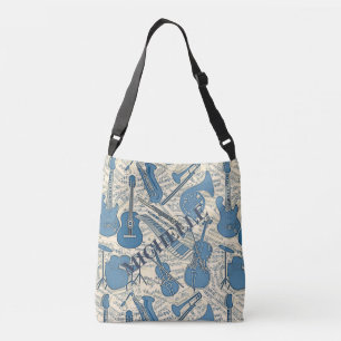 Sac Ajustable Partition Musique et instruments Blue/Ivory ID481