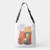 Sac Ajustable Pastel Watercolor Doodle (Dos)