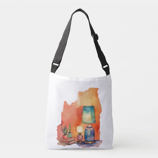 Sac Ajustable Pastel Watercolor Doodle (Devant)