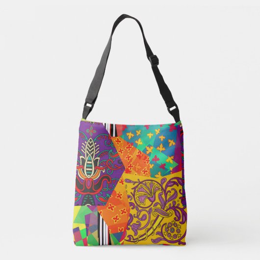 Sac Ajustable Patchwork indien turc festier Mandala (Dos)