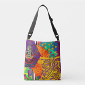 Sac Ajustable Patchwork indien turc festier Mandala (Devant)