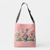 Sac Ajustable Patchwork Piglet en Jardin Floral (Dos)