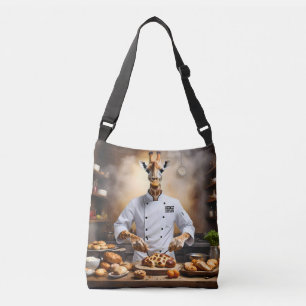 Sac Ajustable "Pâtissier Girafe: Atteindre de Nouveaux Sombres"