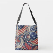 Sac Ajustable Patriotique Paisley (Dos)