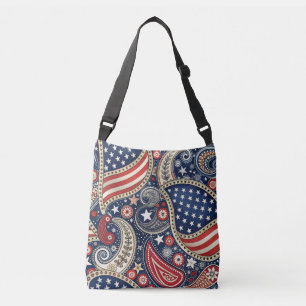 Sac Ajustable Patriotique Paisley
