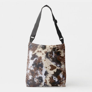 Sac Ajustable Pays Western Cowhide et Leopard Poster de animal
