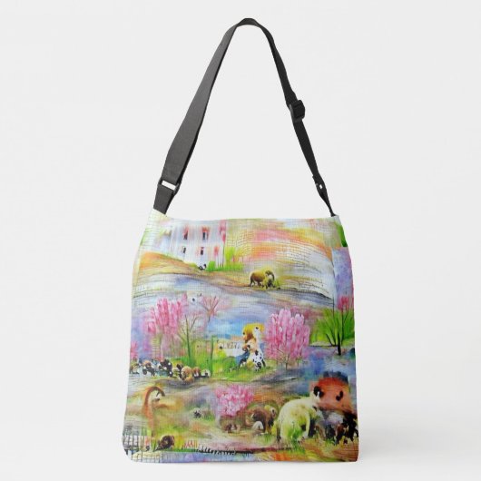 Sac Ajustable Paysage aquarelle (Dos)