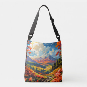Sac Ajustable Paysage Campagne Illustration