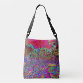 Sac Ajustable Paysage de jardin impressionniste psychédélique (Dos)
