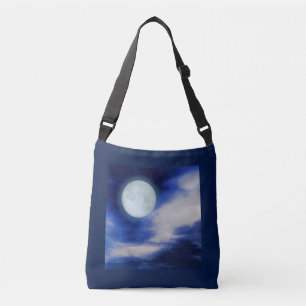 Sac Ajustable Paysage Lune Avec Nuages Lune