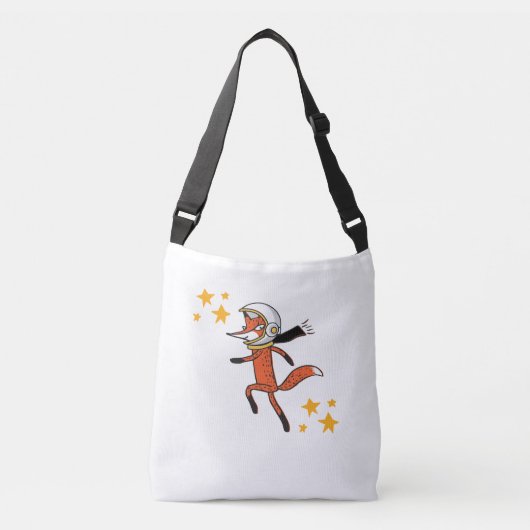 Sac Ajustable PBSummit Dash the Fox Astronaut Cross-Body Bag (Devant)