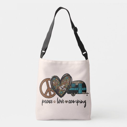 Sac Ajustable Peace Love Camping (Dos)