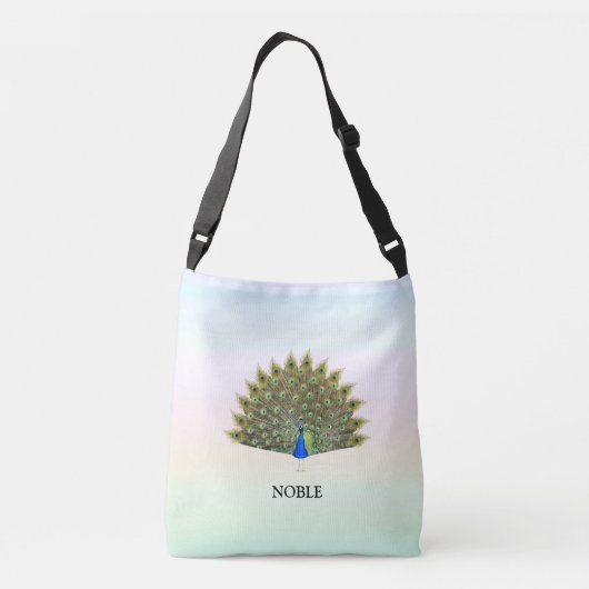 Sac Ajustable Peacock Majestic sur les couleurs Pastel (Dos)
