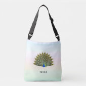 Sac Ajustable Peacock Majestic sur les couleurs Pastel (Devant)