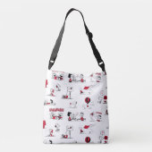 Sac Ajustable PEANUTS | Red & Black Pattern (Dos)
